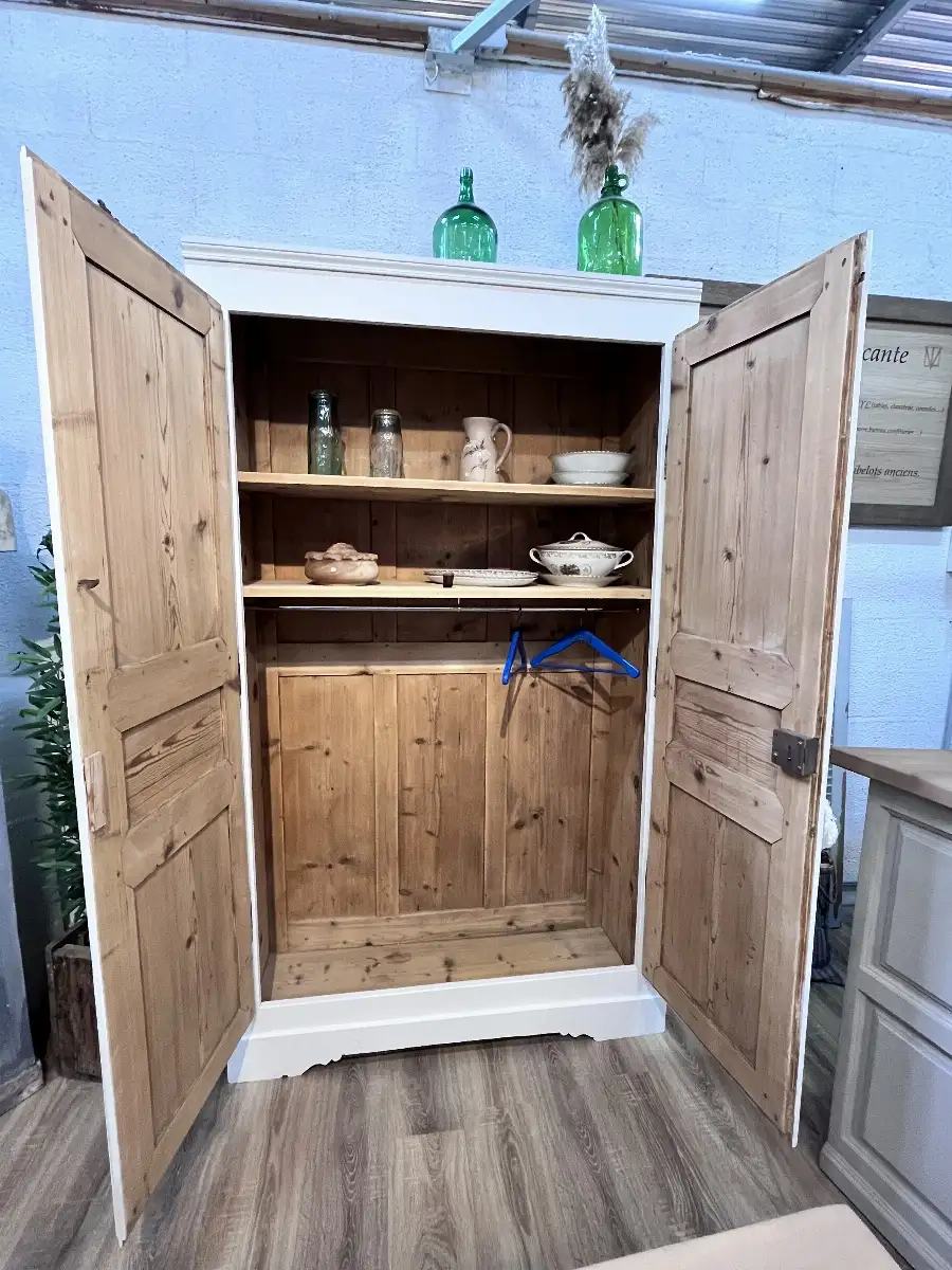 Armoire Ancienne Blanche