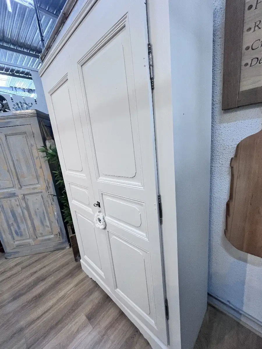 Armoire Ancienne Blanche